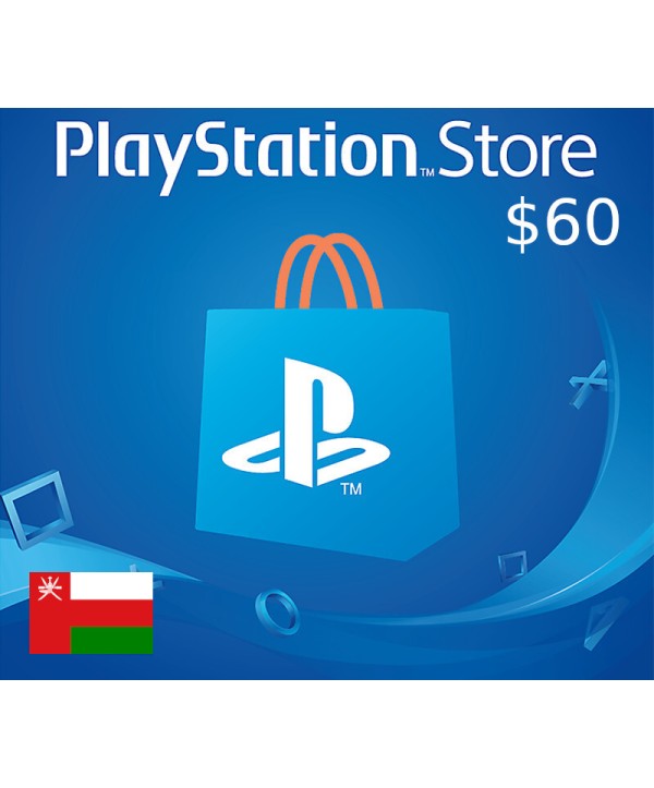 PlayStation Network Card $60 OM PlayStation 4 Key 